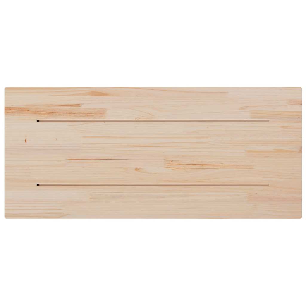 Piano per Tavolo 90x40x1,7 cm Rettangolare Legno Massello Pino | homemem39