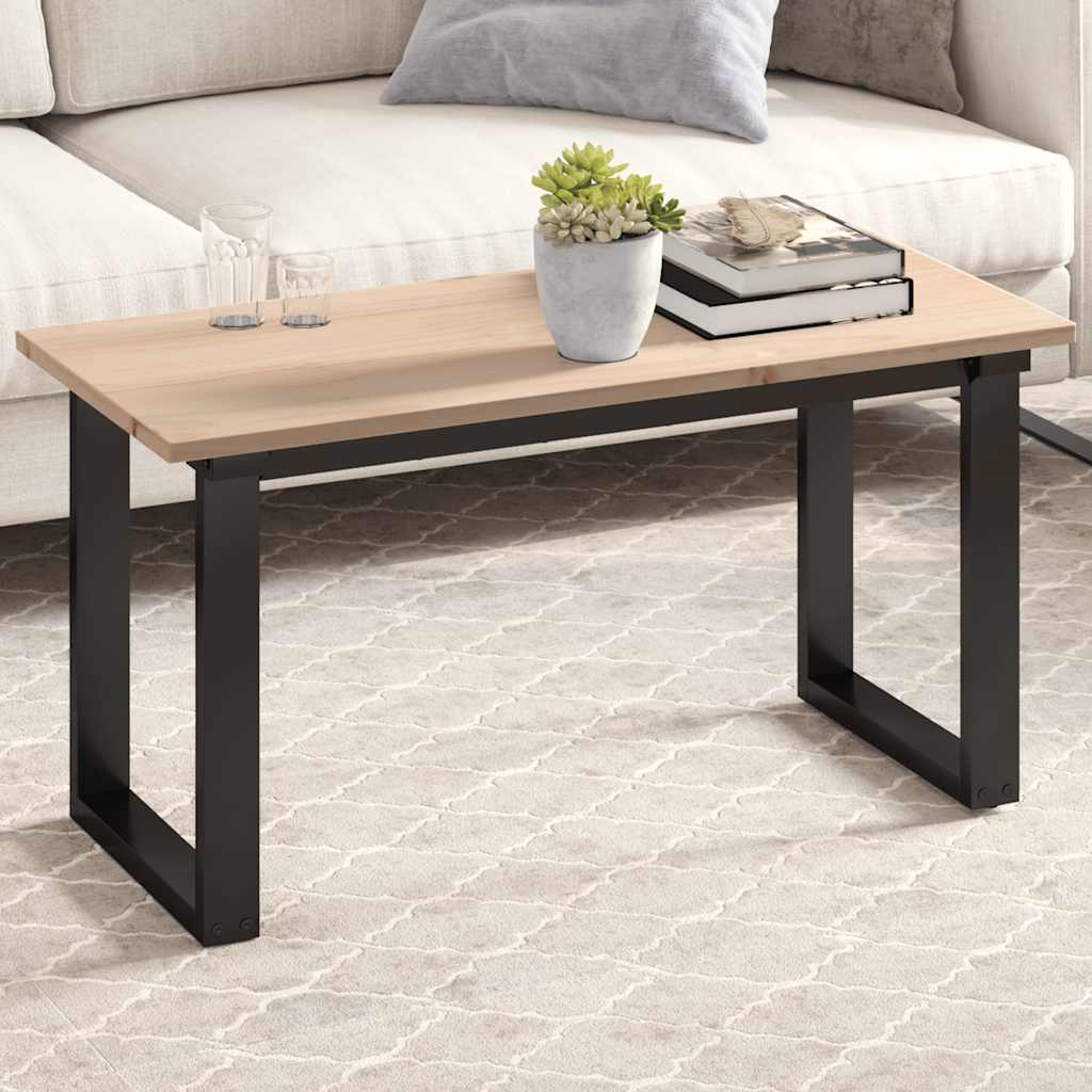 Piano per Tavolo 90x40x1,7 cm Rettangolare Legno Massello Pino | homemem39