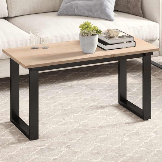 Piano per Tavolo 90x40x1,7 cm Rettangolare Legno Massello Pino | homemem39