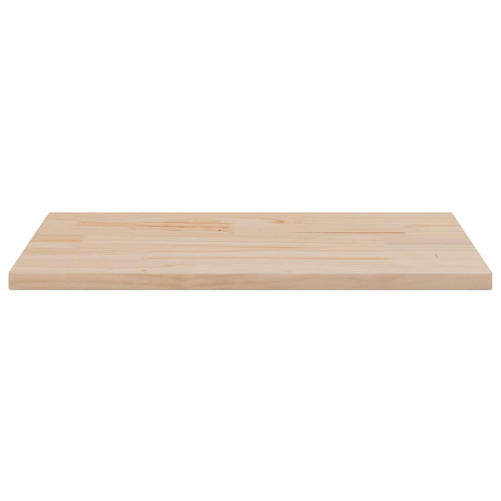 Piani Tavolo 2 pz 90x45x1,7 cm Rettangolare Legno Massello Pino | homemem39