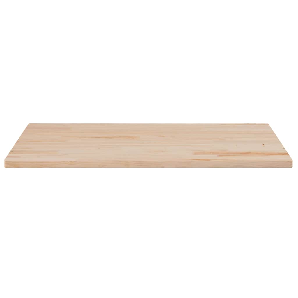 Piano per Tavolo 100x50x1,7 cm Rettangolare Legno Massello Pino | homemem39