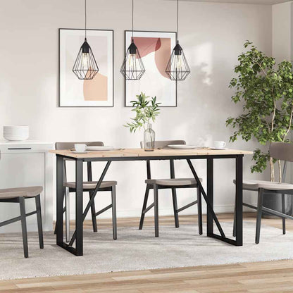 Piani Tavolo 3 pz Rettangolare Legno Massello Pino