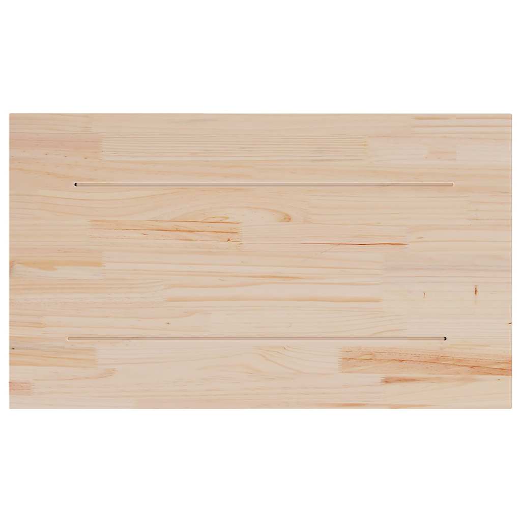 Piani Tavolo 3 pz 80x47x1,7 cm Rettangolare Legno Massello Pino | homemem39