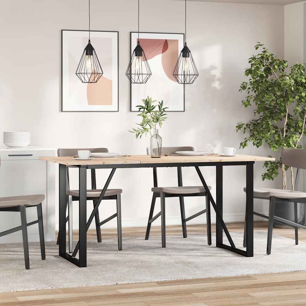 Piani Tavolo 3 pz Rettangolare Legno Massello Pino
