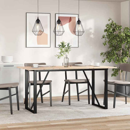 Piani Tavolo 3 pz Rettangolare Legno Massello Pino