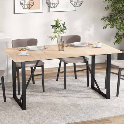 Piani Tavolo 3 pz Rettangolare Legno Massello Pino