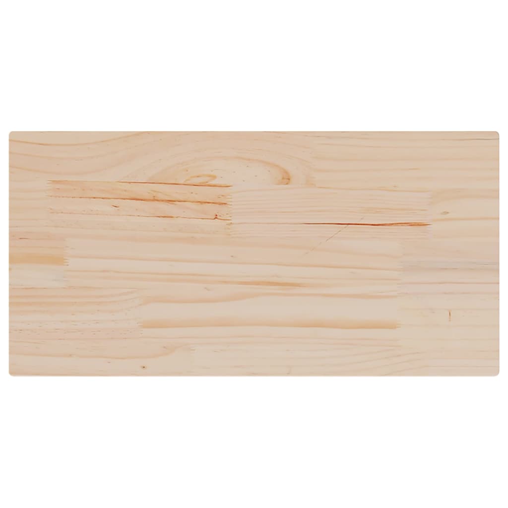 Piani Tavolo 4 pz 90x45x1,7 cm Rettangolare Legno Massello Pino | homemem39
