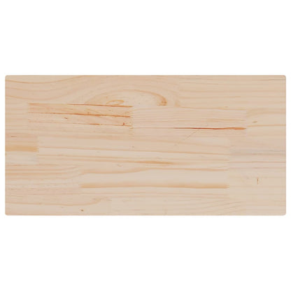 Piani Tavolo 4 pz 90x45x1,7 cm Rettangolare Legno Massello Pino | homemem39