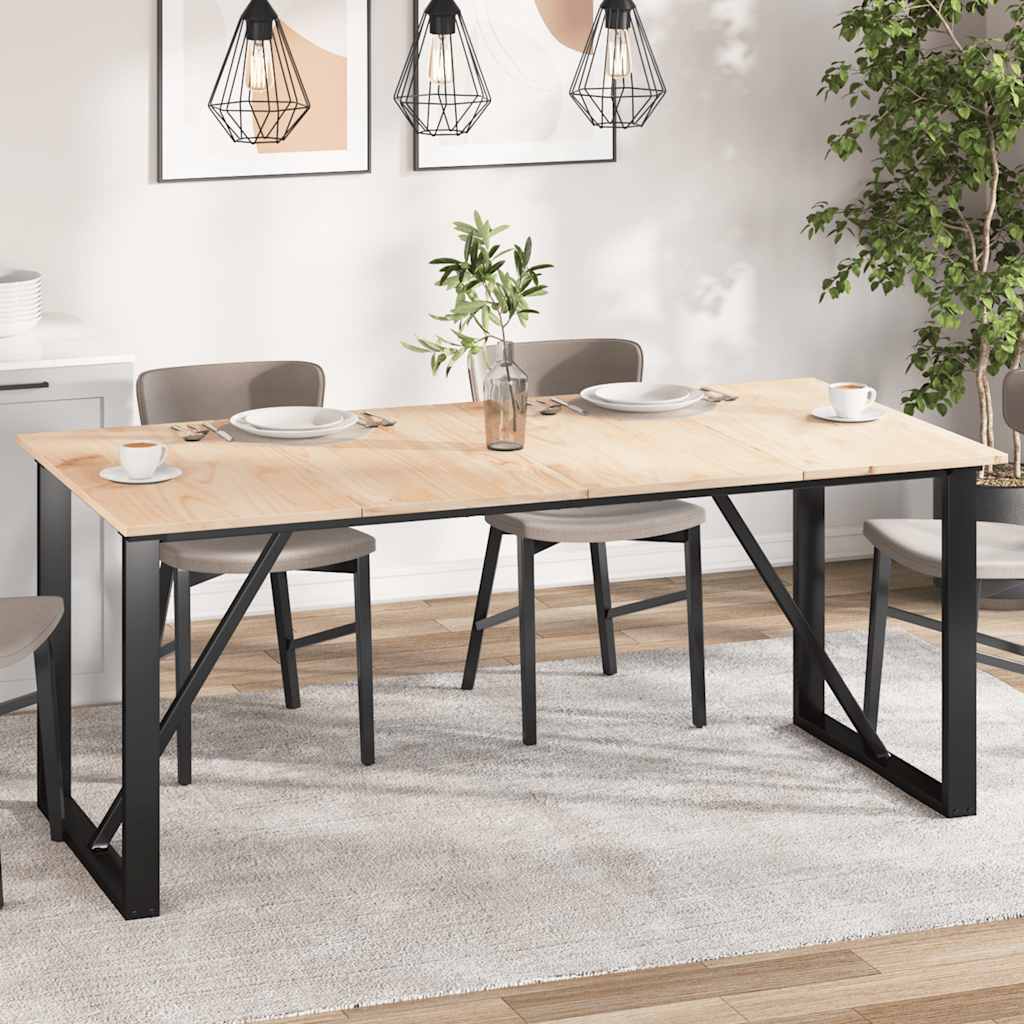 Piani Tavolo 4 pz Rettangolare Legno Massello Pino