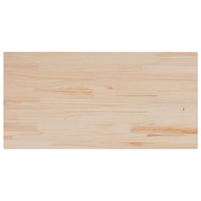 Piani Tavolo 4 pz 100x50x1,7cm Rettangolare Legno Massello Pino
