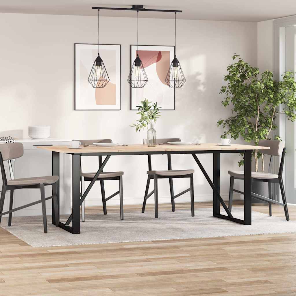 Piani Tavolo 4 pz Rettangolare Legno Massello Pino