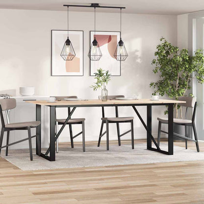 Piani Tavolo 4 pz Rettangolare Legno Massello Pino