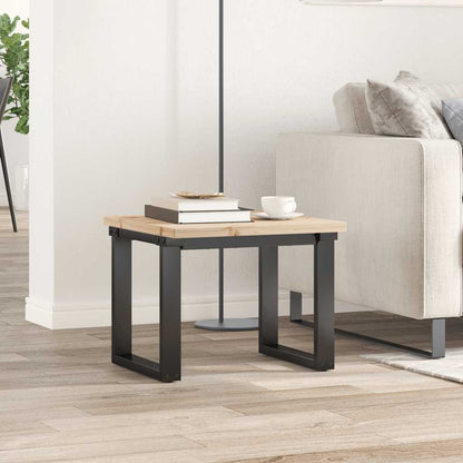 Piano per Tavolo 50x50x2,5 cm Quadrato Legno Massello di Pino