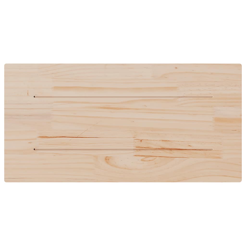 Piani Tavolo 2 pz 70x35x2,5 cm Rettangolare Legno Massello Pino