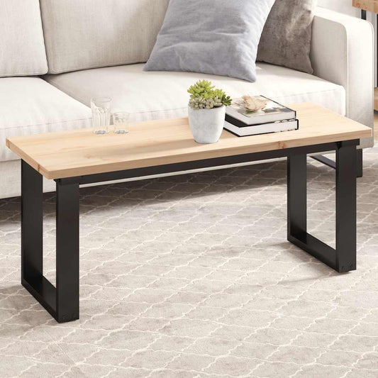 Piano Tavolo 110x40x2,5 cm Rettangolare Legno Massello di Pino | homemem39