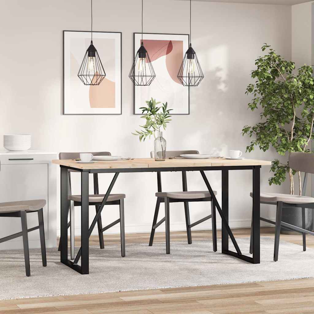 Piani Tavolo 3 pz Rettangolare Legno Massello Pino
