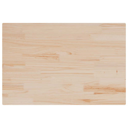 Piani Tavolo 3 pz 80x53x2,5 cm Rettangolare Legno Massello Pino | homemem39