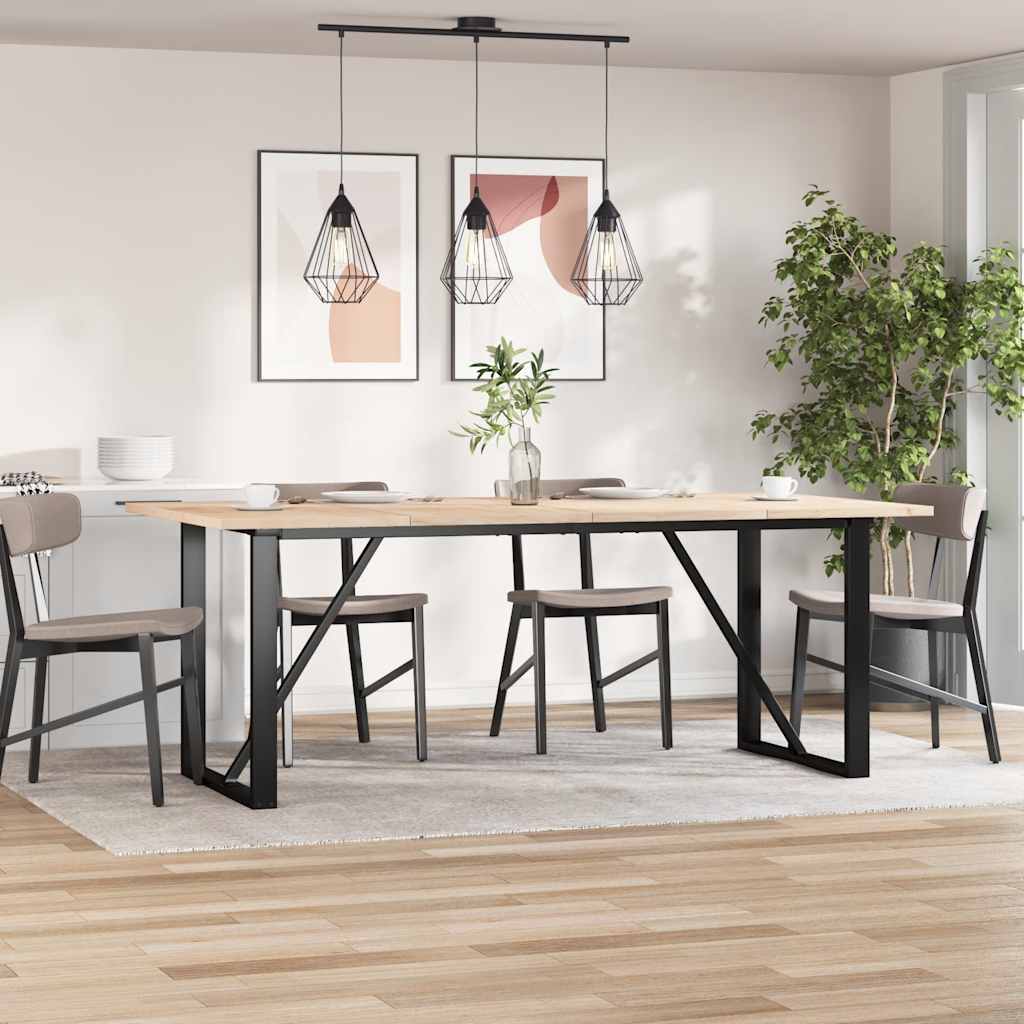Piani Tavolo 4 pz Rettangolare Legno Massello Pino