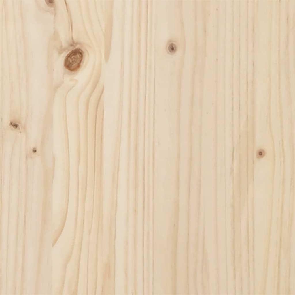 Tavolino Salotto Telaio a X 90x40x45,5 cm Legno Pino e Acciaio | homemem39