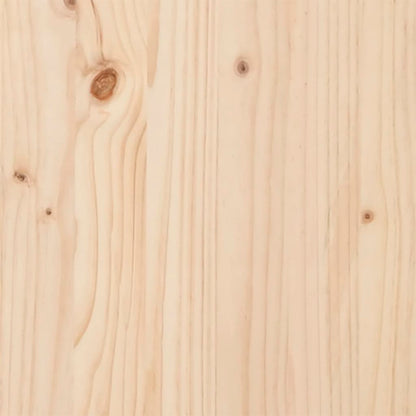 Tavolo da Pranzo Telaio a Y 100x50x75,5 cm Legno Pino e Acciaio | homemem39