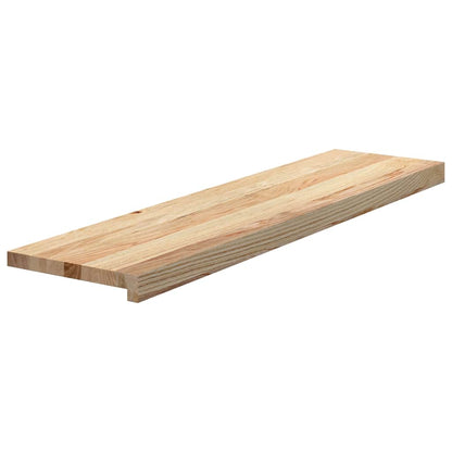 Gradini 8 pz 100x30x2 cm in Rovere Massello Non Trattato | homemem39