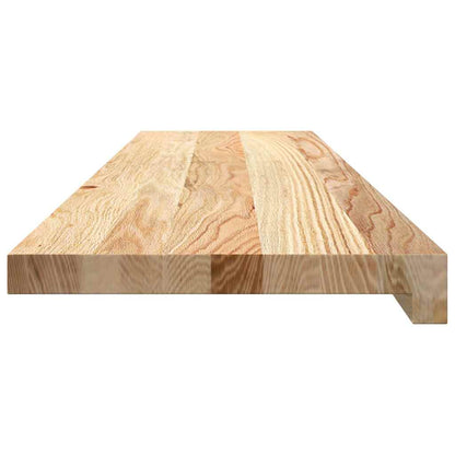 Gradini 8 pz 100x30x2 cm in Rovere Massello Non Trattato | homemem39