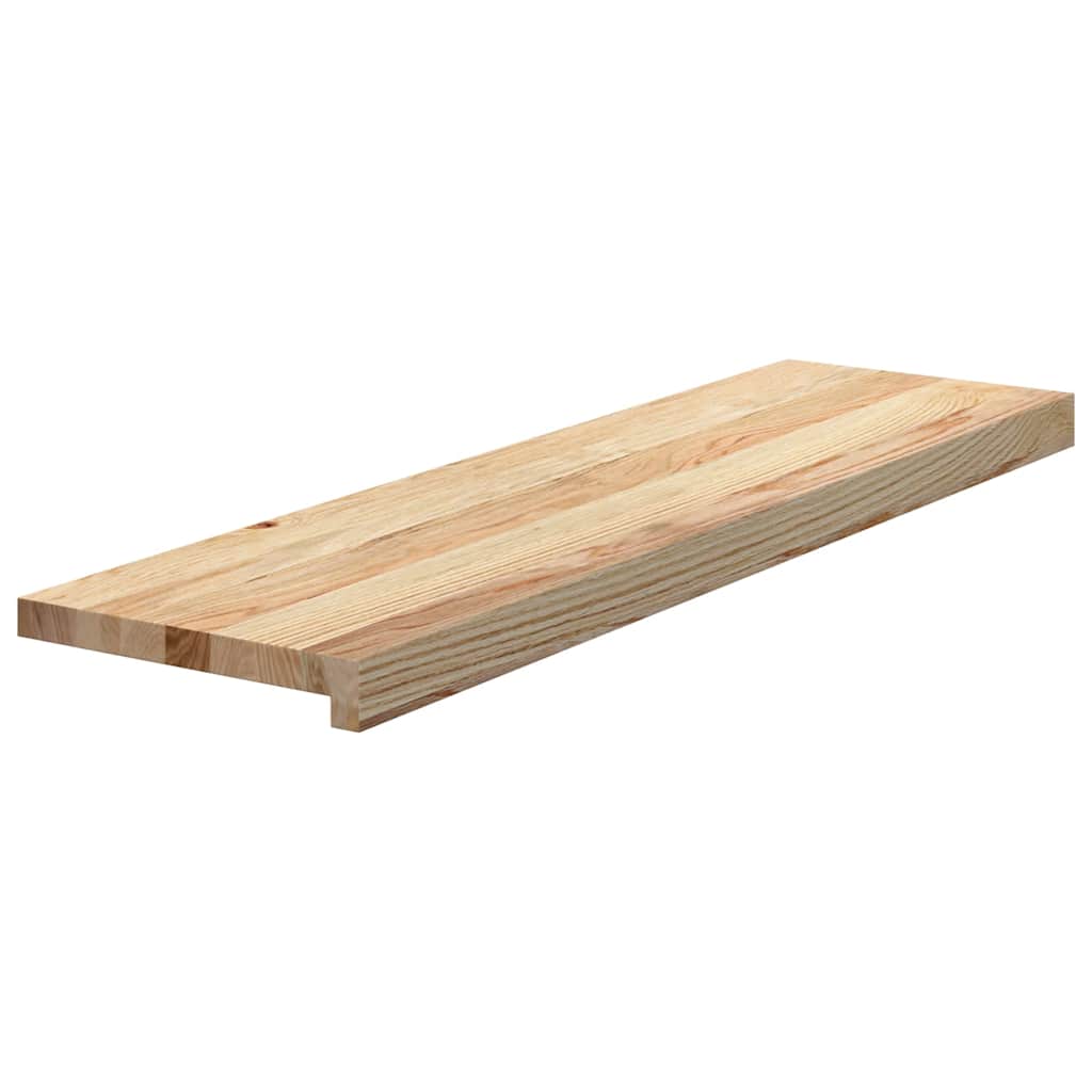 Gradini 16 pz 90x30x2 cm in Rovere Massello Non Trattato | homemem39