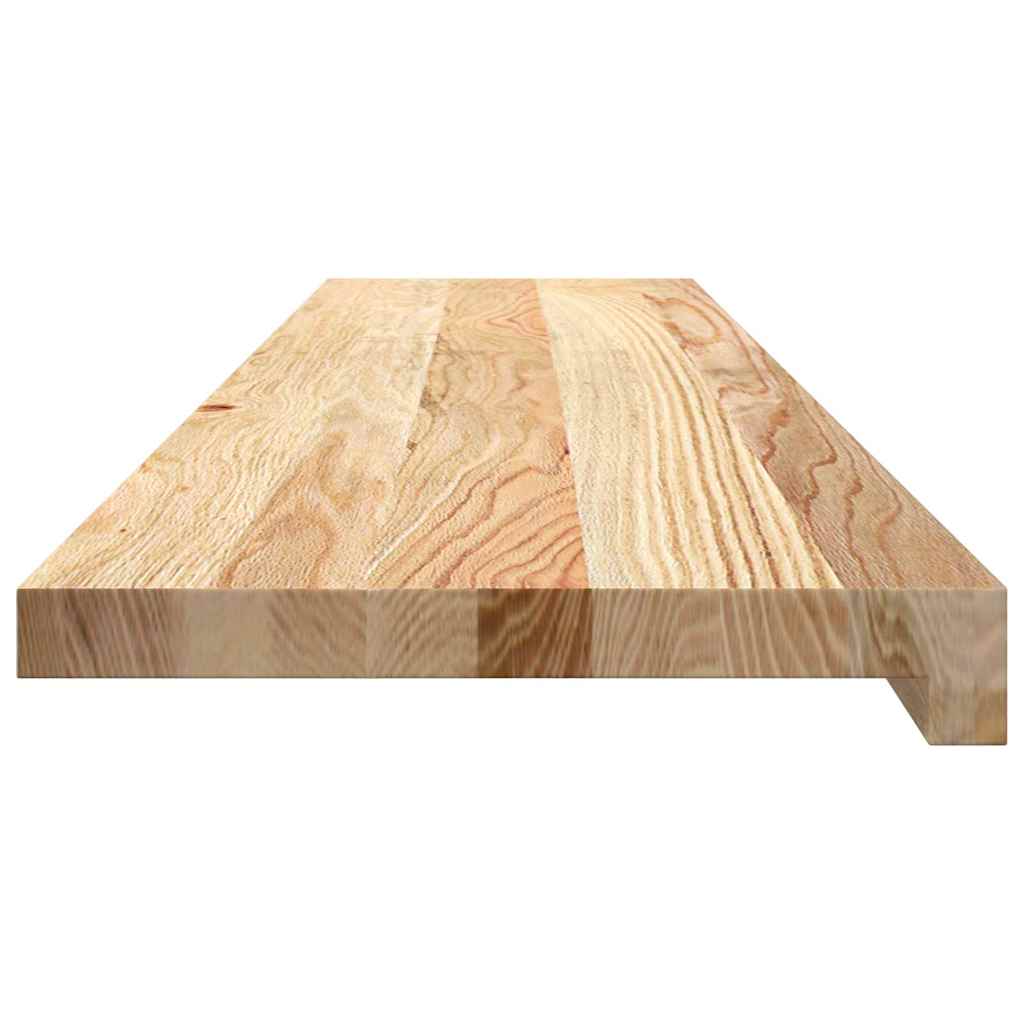 Gradini 16 pz 110x30x2 cm in Rovere Massello Non Trattato | homemem39