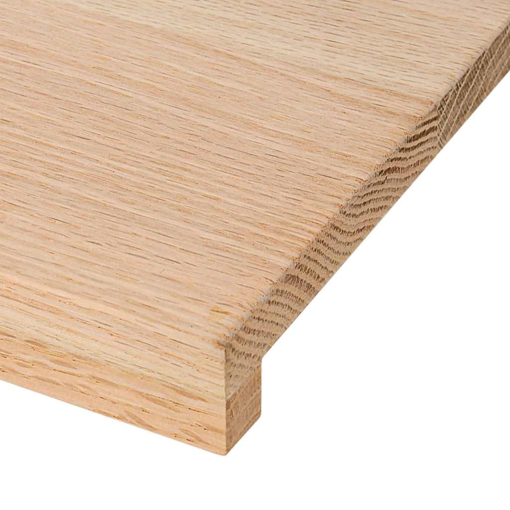 Gradini 16 pz 110x30x2 cm in Rovere Massello Non Trattato | homemem39