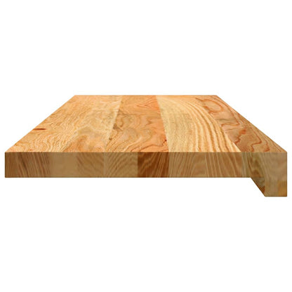 Gradini 8 pz Marrone Chiaro 70x30x2 cm Legno Massello Rovere | homemem39