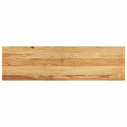Gradini 12 pz Marrone Chiaro 90x25x2 cm Legno Massello Rovere | homemem39