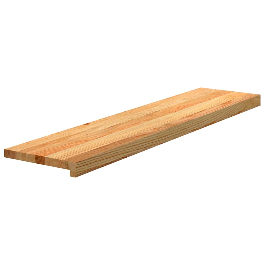 Gradini 16 pz Marrone Chiaro 110x25x2 cm Legno Massello Rovere | homemem39