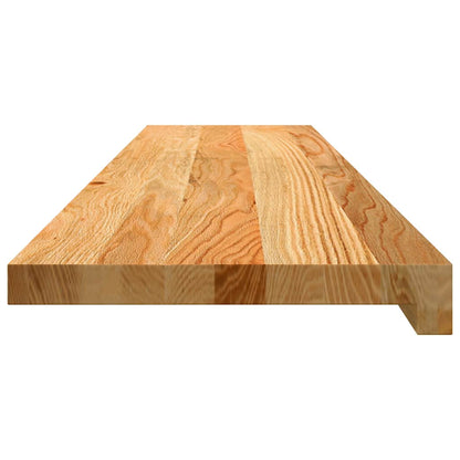Gradini 16 pz Marrone Chiaro 110x25x2 cm Legno Massello Rovere | homemem39