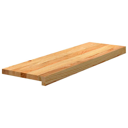 Gradini 16 pz Marrone Chiaro 80x30x2 cm Legno Massello Rovere | homemem39