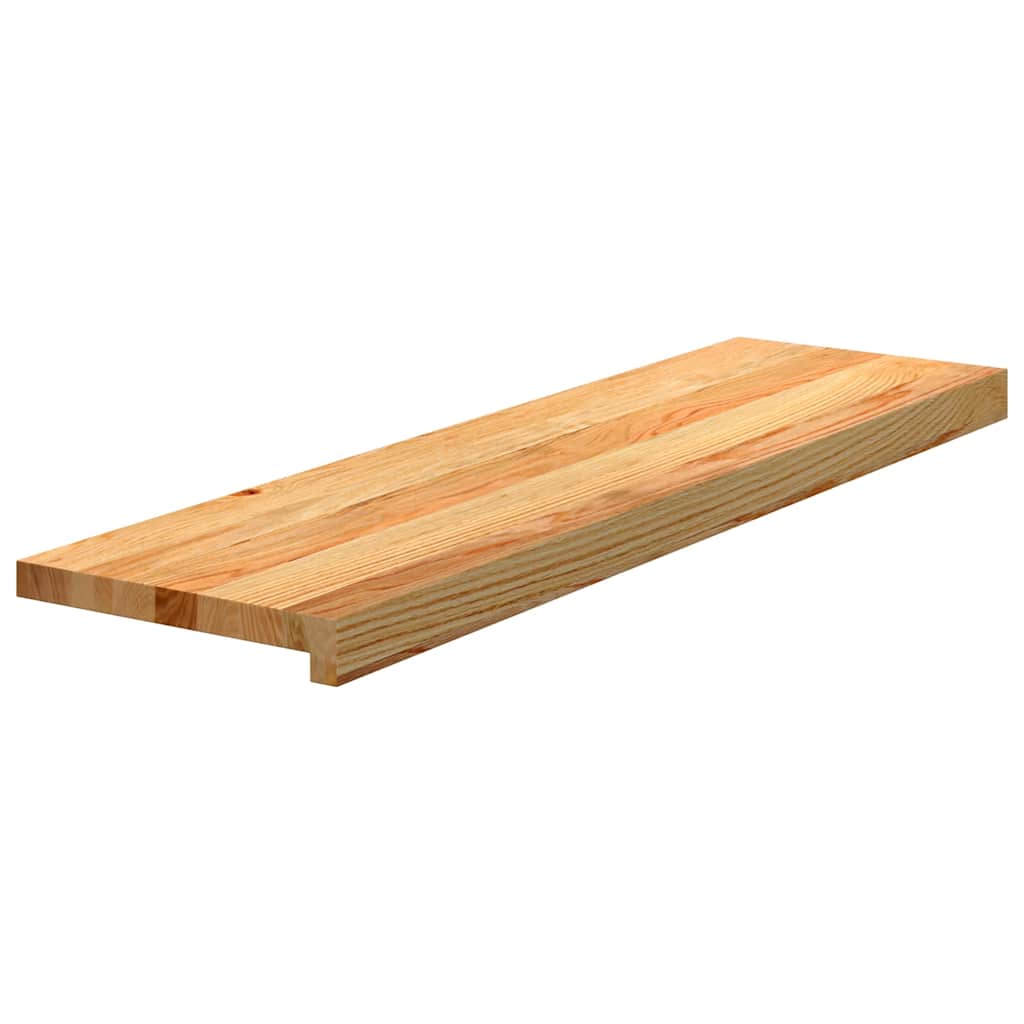 Gradini 16 pz Marrone Chiaro 90x30x2 cm Legno Massello Rovere | homemem39