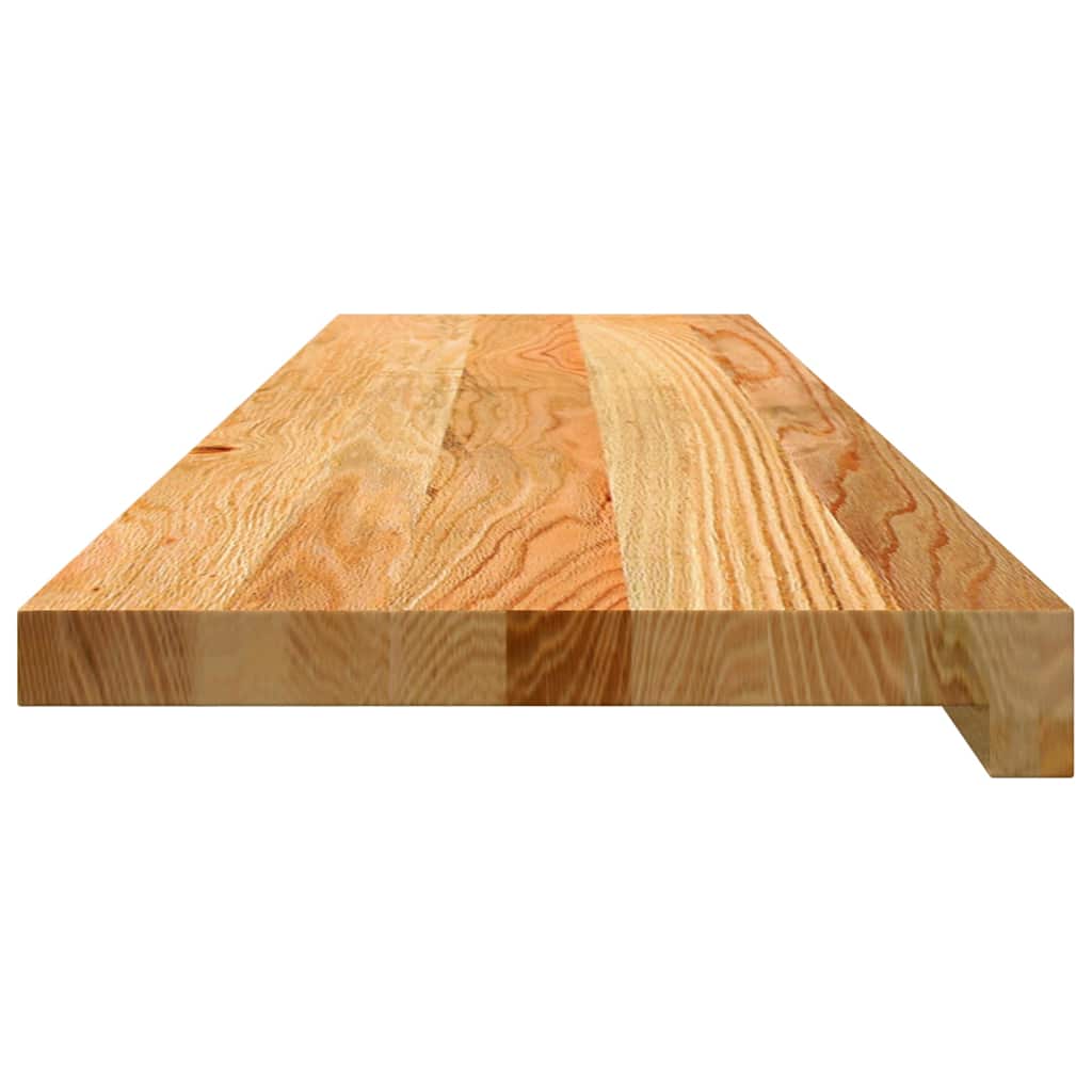Gradini 16 pz Marrone Chiaro 100x30x2 cm Legno Massello Rovere | homemem39