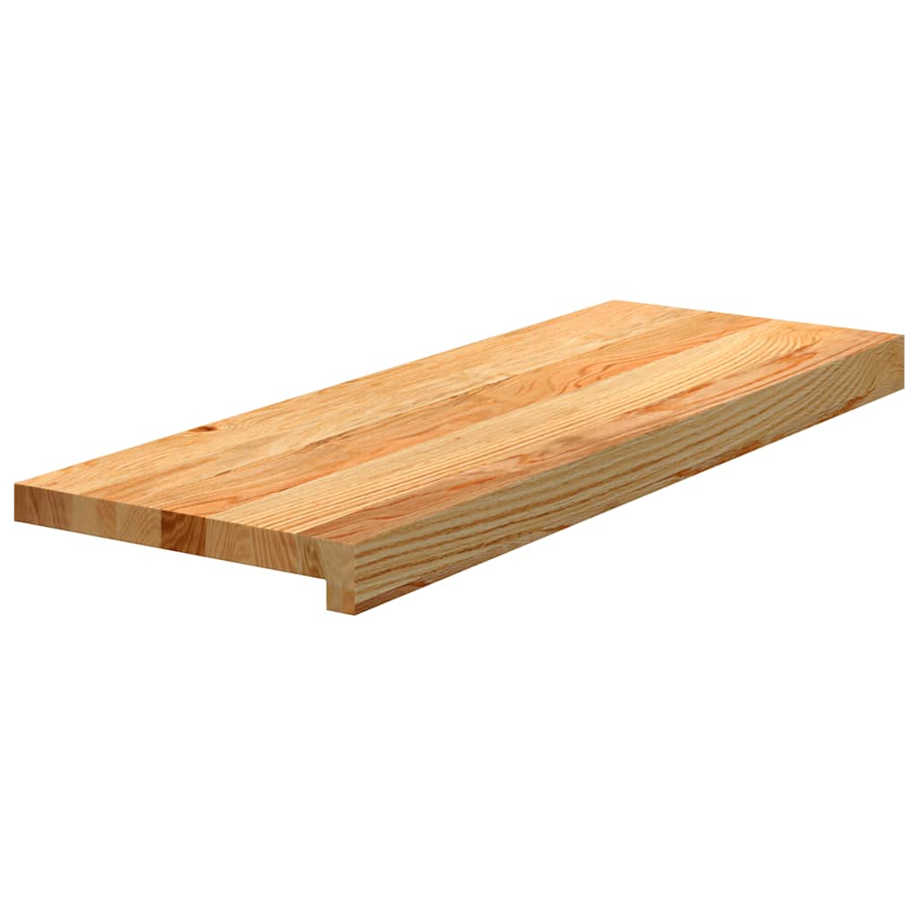 Gradini 20 pz Marrone Chiaro 70x25x2 cm Legno Massello Rovere | homemem39