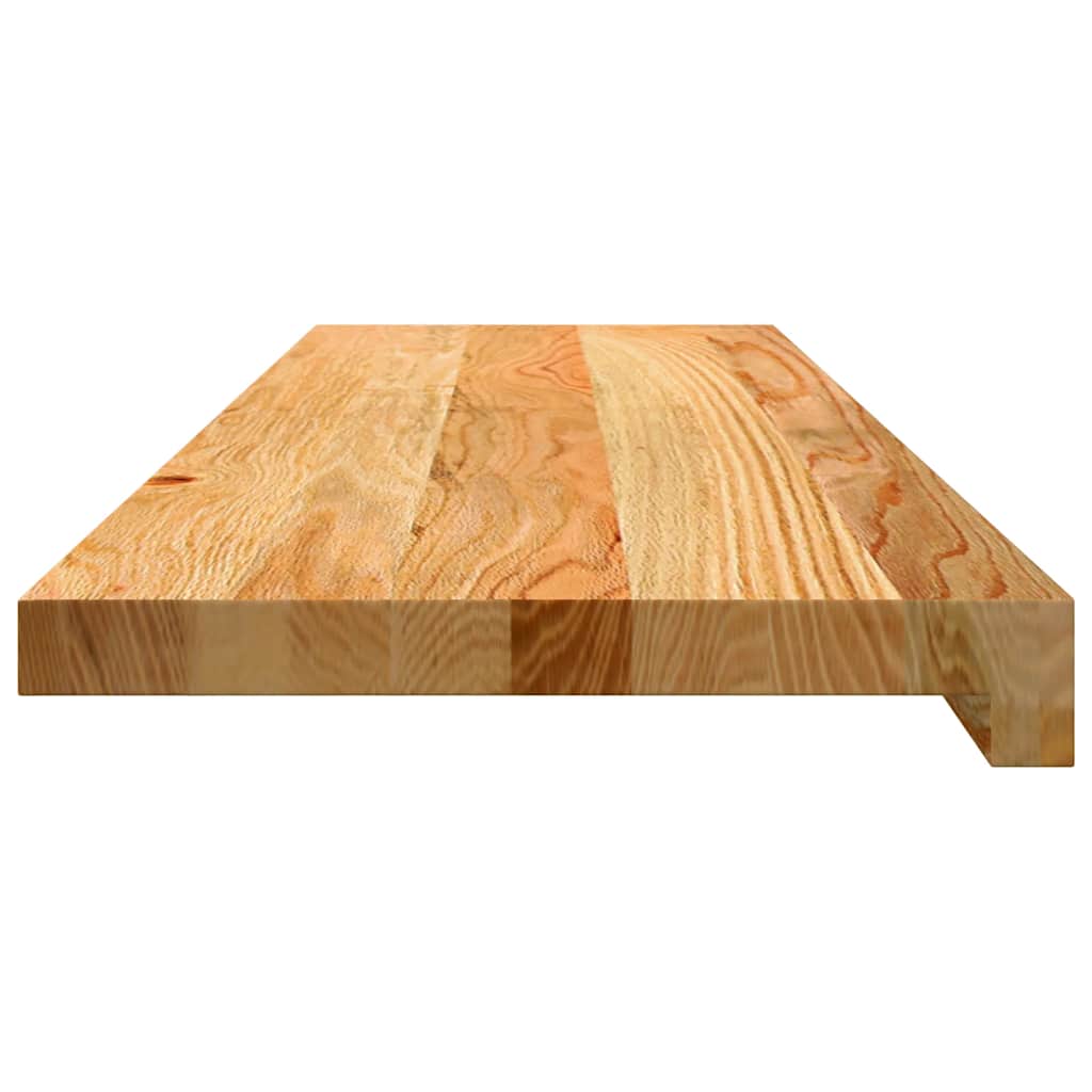 Gradini 20 pz Marrone Chiaro 90x30x2 cm Legno Massello Rovere | homemem39
