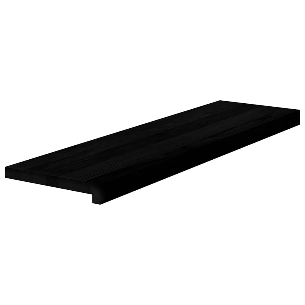 Gradini 4 pz Marrone Scuro 90x25x2 cm Legno Massello Rovere | homemem39