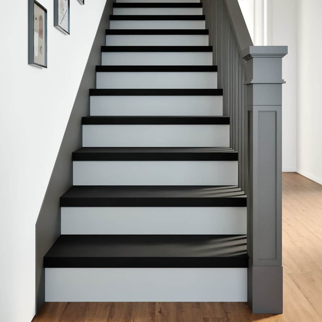 Gradini 4 pz Marrone Scuro 70x30x2 cm Legno Massello Rovere | homemem39