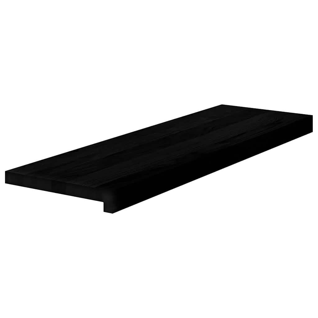 Gradini 8 pz Marrone Scuro 80x25x2 cm Legno Massello Rovere | homemem39