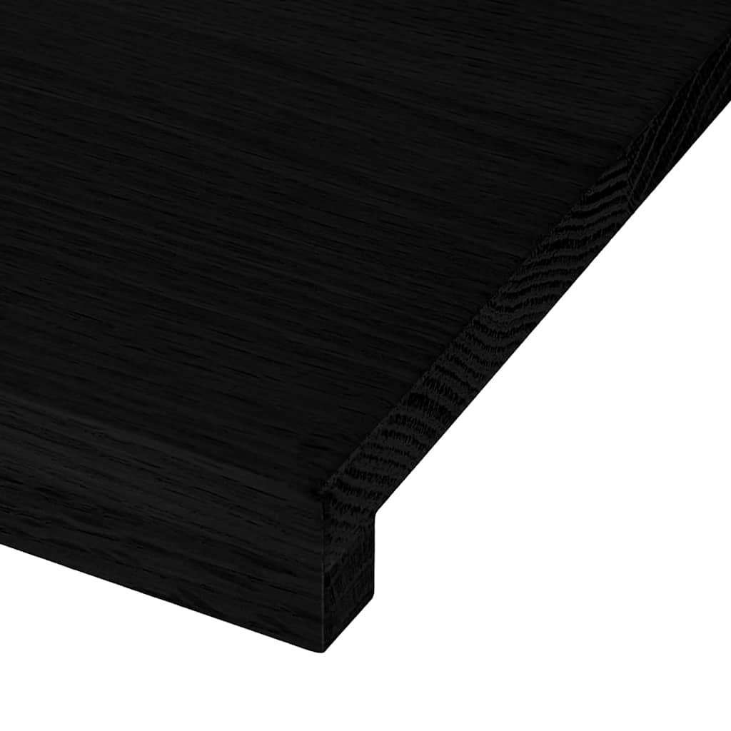 Gradini 8 pz Marrone Scuro 110x30x2 cm Legno Massello Rovere | homemem39