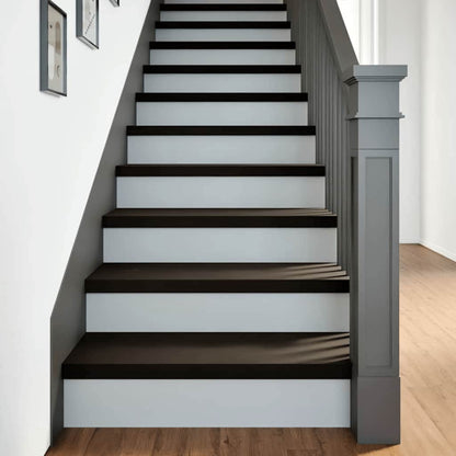 Gradini 12 pz Marrone Scuro 70x25x2 cm Legno Massello Rovere | homemem39