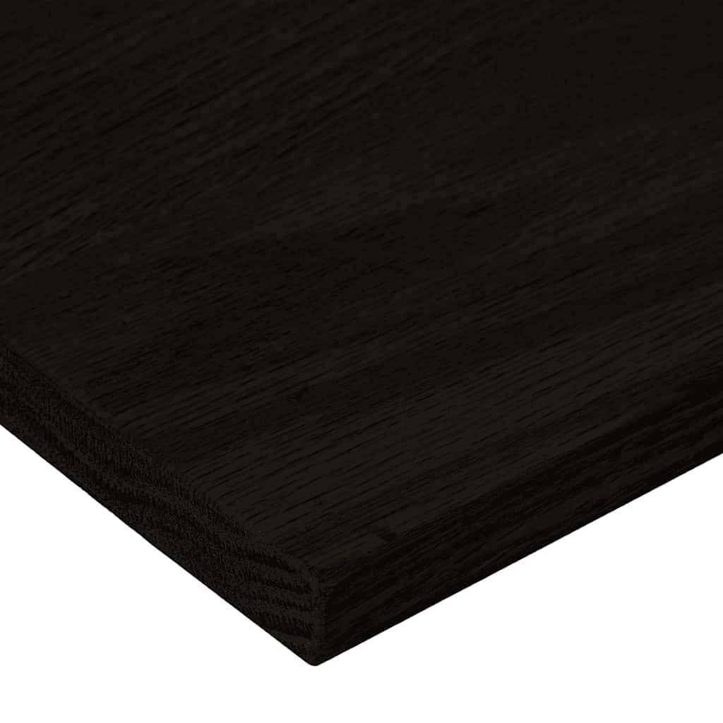 Gradini 12 pz Marrone Scuro 90x30x2 cm Legno Massello Rovere