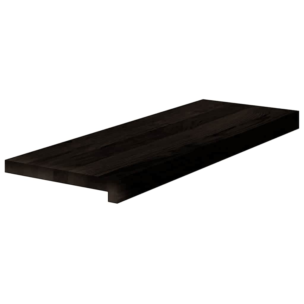 Gradini 16 pz Marrone Scuro 70x25x2 cm Legno Massello Rovere | homemem39