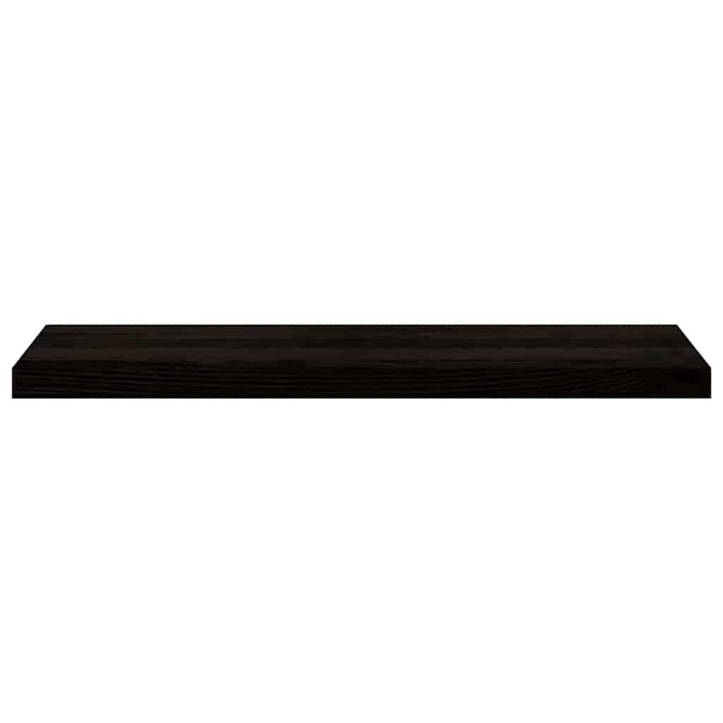Gradini 16 pz Marrone-nero 90x25x2 cm Legno Massello Rovere