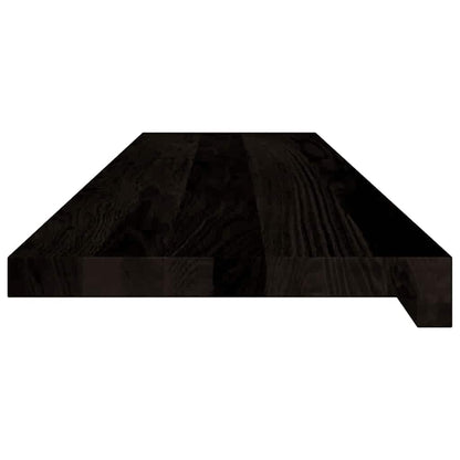 Gradini 16 pz Marrone Scuro 100x25x2 cm Legno Massello Rovere | homemem39