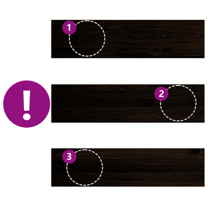 Gradini 16 pz Marrone Scuro 100x30x2 cm Legno Massello Rovere | homemem39