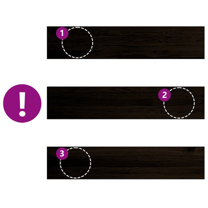 Gradini 16 pz Marrone Scuro 120x30x2 cm Legno Massello Rovere | homemem39