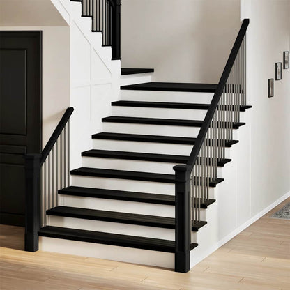 Gradini 20 pz Marrone Scuro 110x25x2 cm Legno Massello Rovere | homemem39